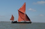 Thamesbark op de Thames